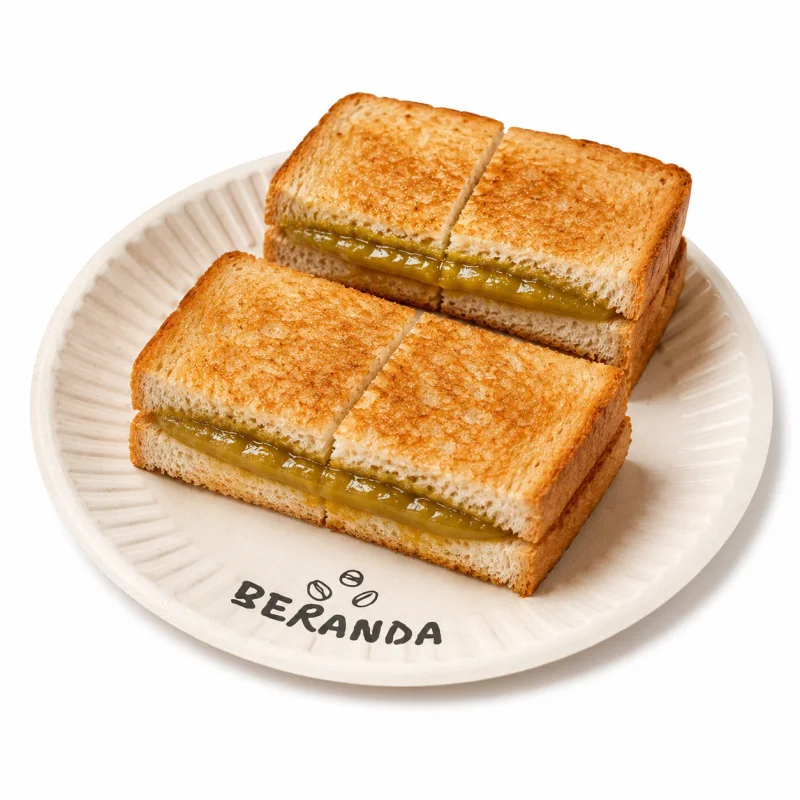 Roti Bakar Kaya