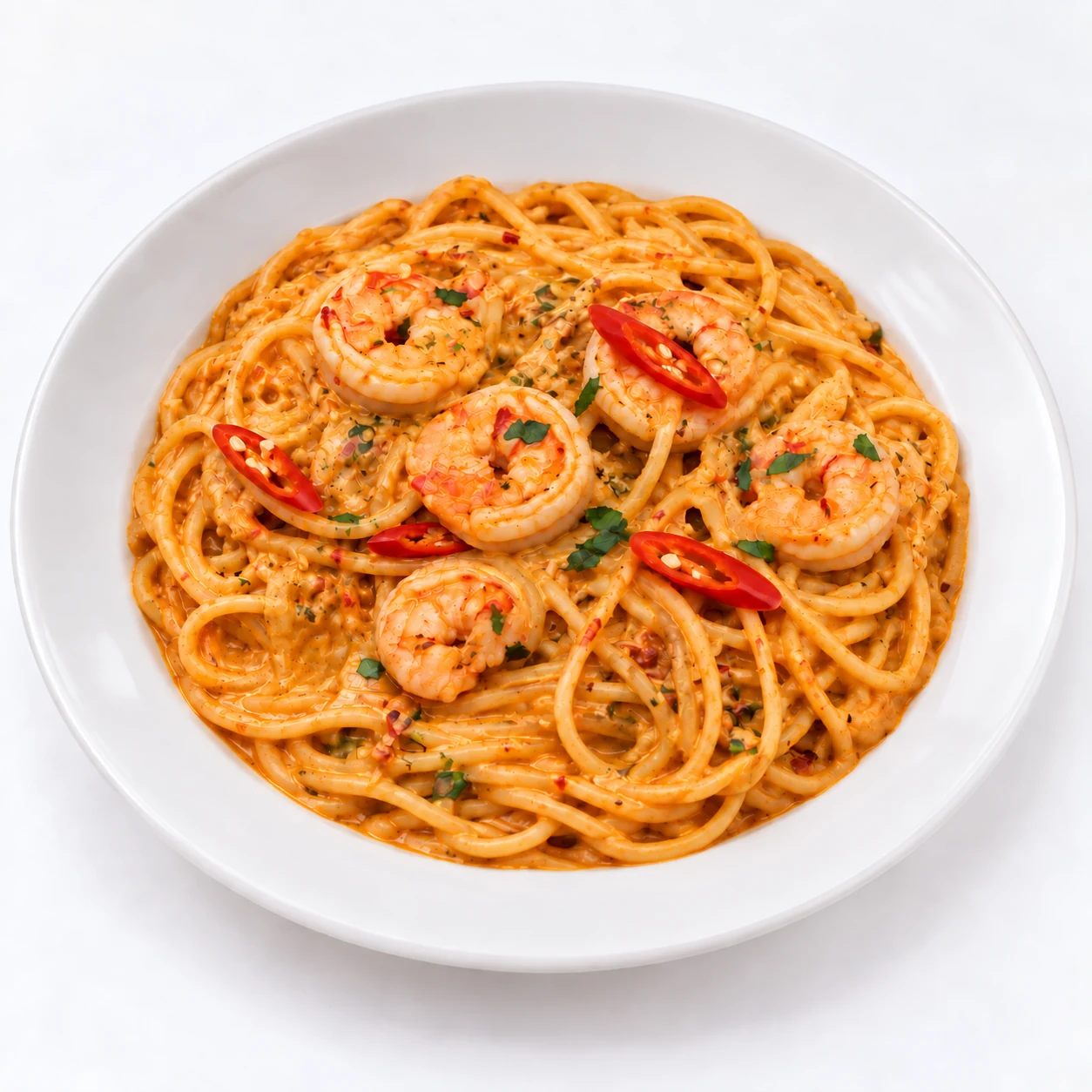 Spaghetti Creamy Tomyam